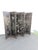 Asian Oriental Tall Six Panel Hand Painted Privacy Screen Room Divider 6439 For Sale - Image 10 of 18