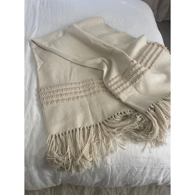 Wool Blend Throw For Sale - Image 11 of 14