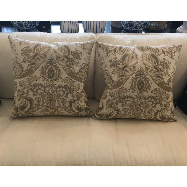 Neutral Floral Pillows Chairish