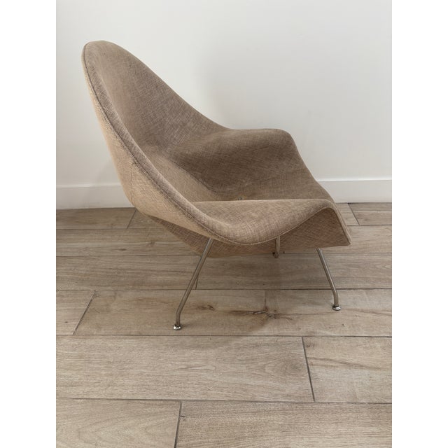 1950s Older Womb Chair Attributed to Eero Saarinen for Knoll International For Sale - Image 11 of 12