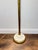 Ivory Late 20th Century Lenox X Quoizel Neoclassical Brass & Ivory Porcelain Torchiere Floor Lamp For Sale - Image 8 of 10