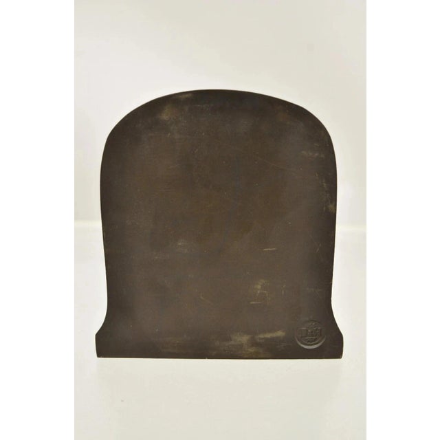 Vintage Bradley & Hubbard Cast Iron Dante and Homer Bookends - A Pair For Sale - Image 9 of 12