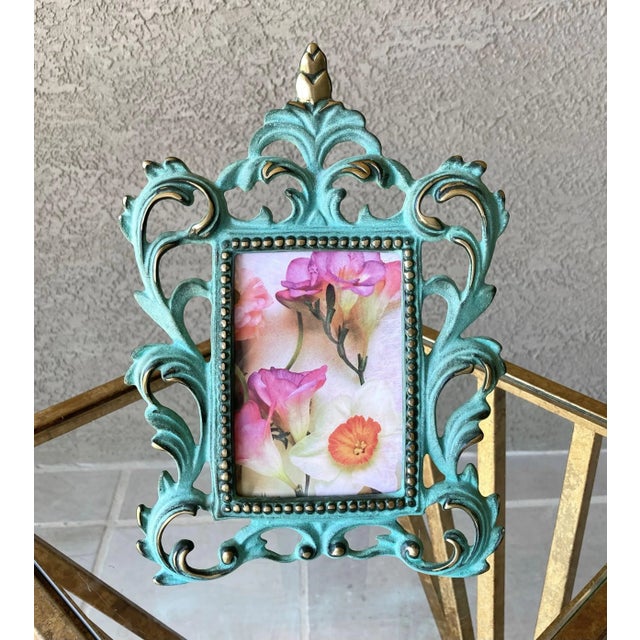 Excellent Pre-Owned Condition. Inspired by the acanthus leaf design that was vogue during the Baroque period, this...