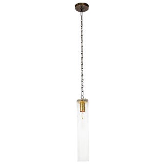 Modern Minimalist Glass Pendant For Sale