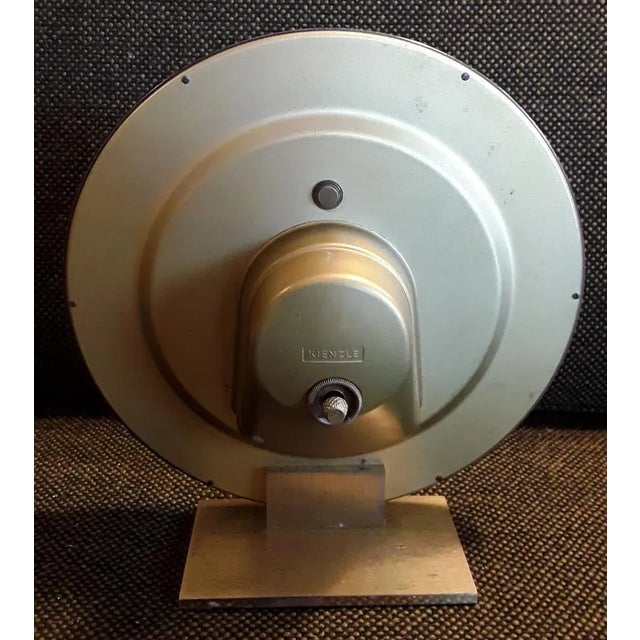 Vintage German Brass Table Clock, 1960s For Sale - Image 3 of 5