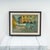 Renzo Piccoli, Colored Fresco of Market, Oil on Canvas, Framed For Sale - Image 5 of 5