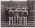 One of a series of antique University of Minnesota athletics team photographs. This is the U of M Men's Swimming Team from...