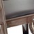 Industrial Brown Bar Stool with Black Seat by Yasu Sasamoto for Dulton For Sale - Image 6 of 7