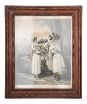 Orientalist Engraving after Horace Vernet, Empire Period