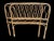 Set of Vintage Italian Rattan Headboard, 1950 For Sale - Image 4 of 5