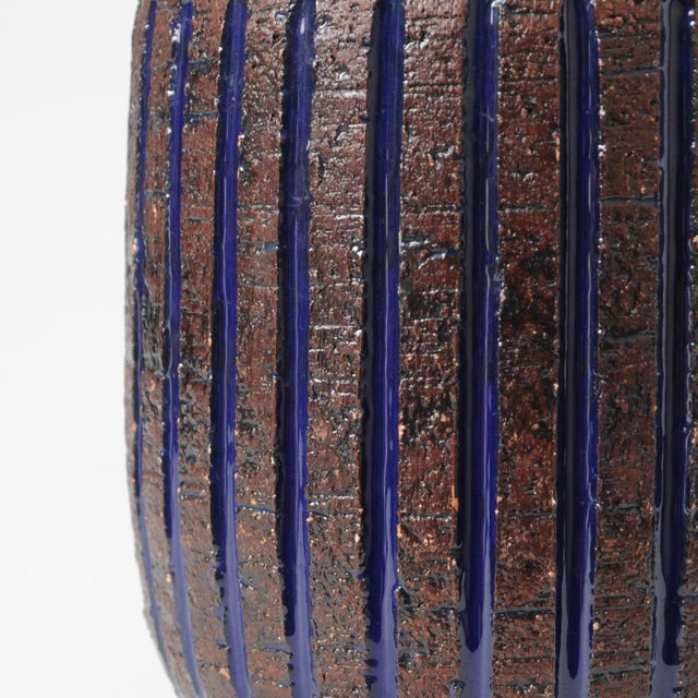 Brutalist Swedish Vase from Gabriel, 1960s, in Flawless conditions. Designed 1960 to 1969 This piece has an attribution...