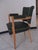 Desk Chair with Green Leather Seat and Light Piping, 1930s For Sale - Image 11 of 12