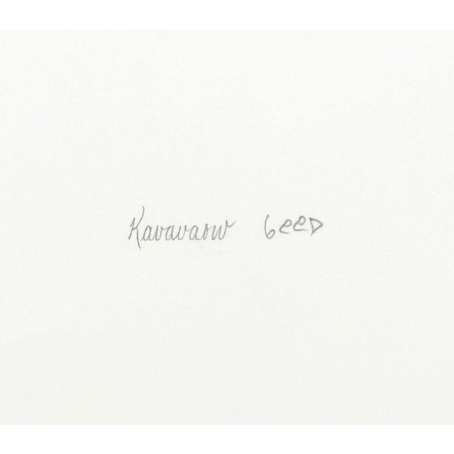 Paper Kavavaow Mannomee "Shaman's Drum" Lithograph, 1995 For Sale - Image 7 of 10