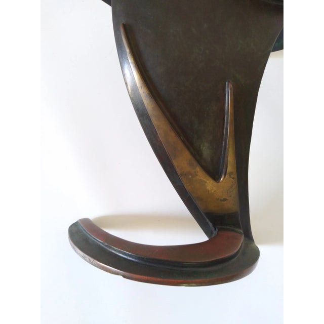 Vintage Bob Bennett Bronze Sculpture For Sale - Image 9 of 13