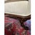 French-Style Carved Mahogany Bed Bench Ivory Cream For Sale - Image 4 of 4