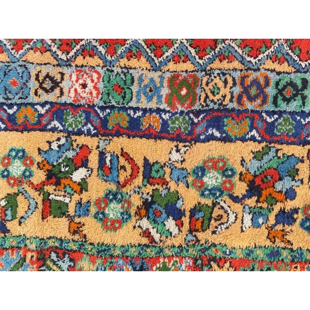 Vintage Moroccan Rabat Rug, 1950s For Sale - Image 13 of 15