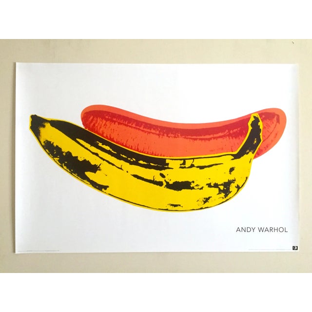 This Andy Warhol Foundation offset lithograph print Pop Art poster " Banana " 1966, is a very special and unique piece to...