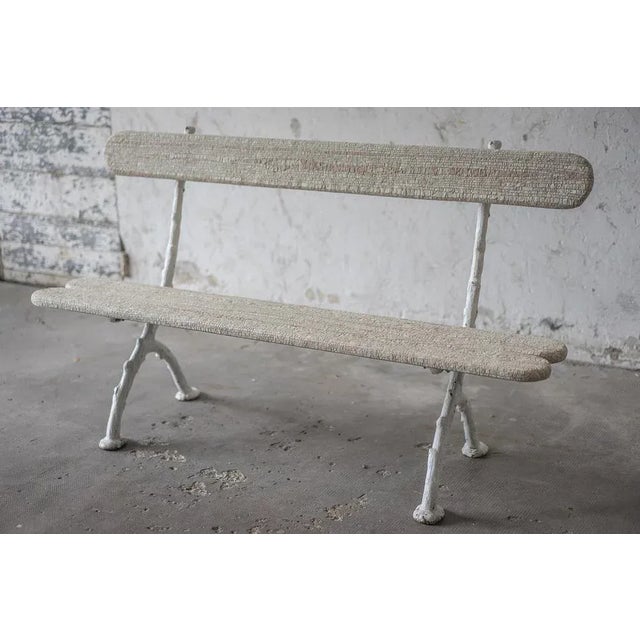 Panchina Bianca Antique Bench by Yukiko Nagai For Sale - Image 4 of 8