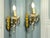Brass Crystal Sconces, 1950s, Set of 2 For Sale - Image 12 of 13