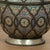 Pair of Vintage Moroccan Terra Cotta and Metal Lidded Urns For Sale - Image 12 of 16