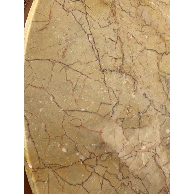 French Regency Demilune Commode With Inlay For Sale In Miami - Image 6 of 8