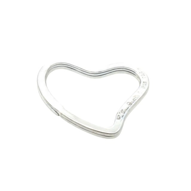Contemporary Tiffany & Co Estate Heart Money Clip or Bookmark Sterling Silver For Sale - Image 3 of 6