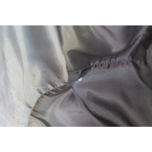 Vintage Folding X-Base Knitting/Sewing Basket For Sale - Image 9 of 10