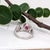 Pink 1.2ct Stunning Rubellite Tourmaline Ring With Natural Diamonds: Solid 14k Gold, Size 6.75 For Sale - Image 8 of 8