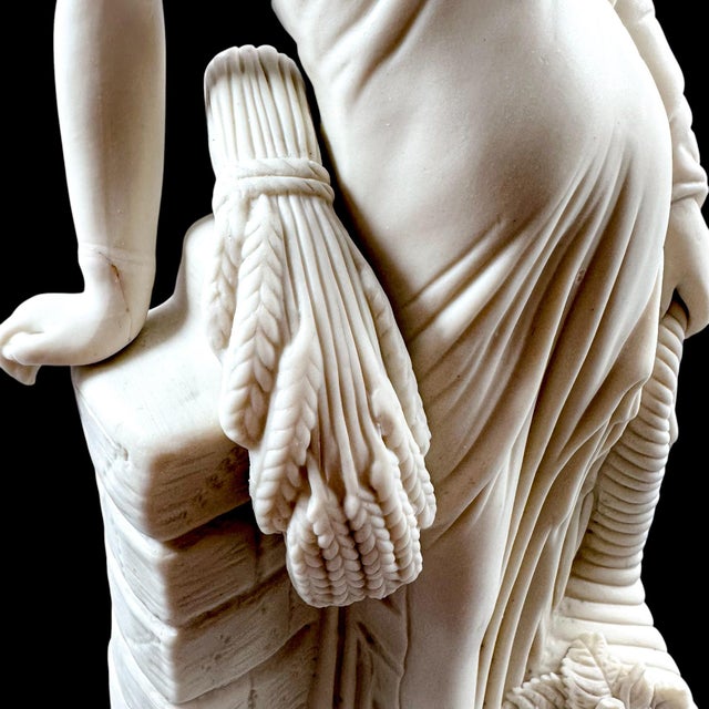 Victorian Parian Classical Figure, Late 19th Century For Sale - Image 11 of 18