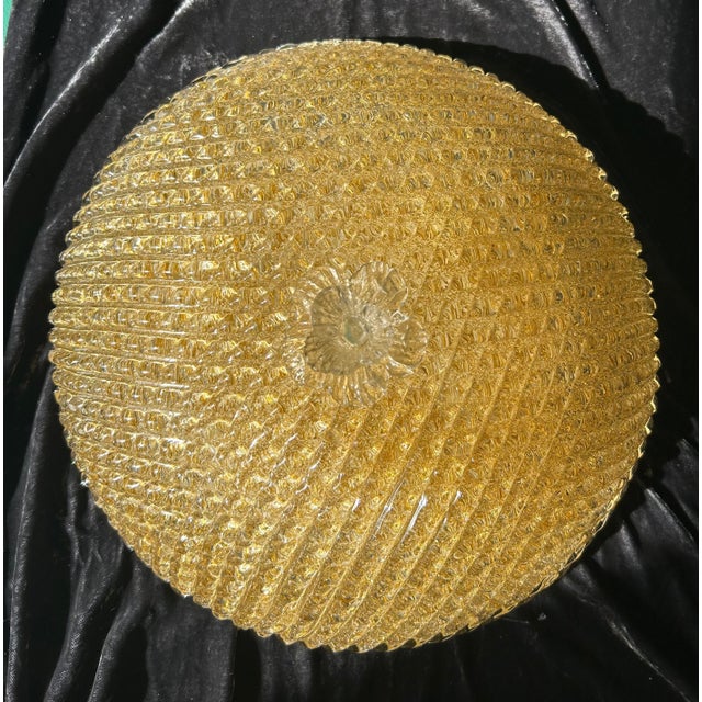 Murano Ceiling Lights, 1980s, Set of 3 For Sale - Image 10 of 18