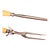 Late 19th Century 19th Century Boxed Swan Handled Bone Carving Set For Sale - Image 5 of 11