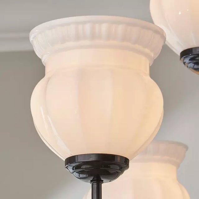 New Chris Loves Julia Marlo 8-Light Chandelier Brand new, never installed All parts included From a smoke free home