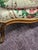 Vintage Tiny Walnut and Chintz Slipper Chairs With Attached Down Cushions - A Pair For Sale - Image 4 of 5