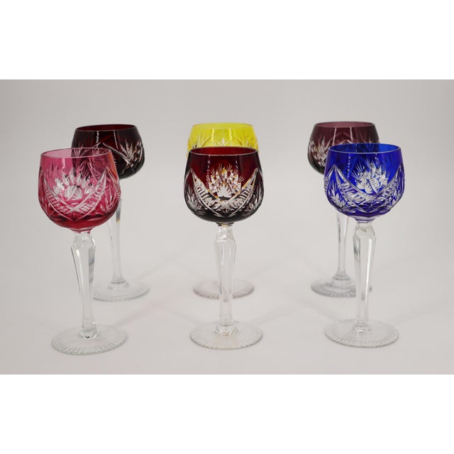 Circa: 1900. Country: Czech Republic. Material: Crystal. Item condition: Minor signs of use. Age weathered surfaces....