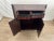 Traditional Vintage Bookcase Theme Console Cabinet Two Drawers, Double Door Storage Demilune For Sale - Image 3 of 12