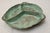Mid 20th Century Mid-Century Modern American Mint Green & Gold Divided Ceramic Tray For Sale - Image 5 of 10