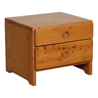 Pine Bedside Table by Charlotte Perriand for Les Arcs, 1960 For Sale