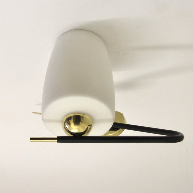 1950s Large French Wall Lamps from Arlus, 1950s, Set of 2 For Sale - Image 5 of 9