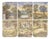 Earthenware Battistini Tile Panels, Set of 6 For Sale