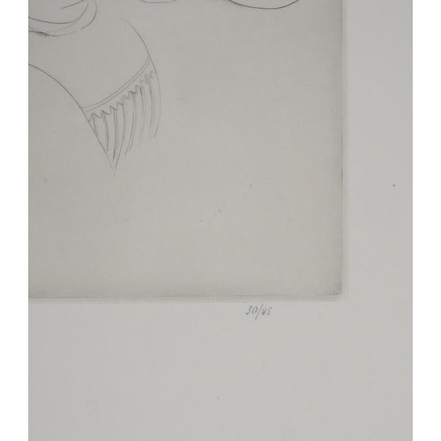 Mily Possoz, The Butterfly, Original Signed Engraving For Sale - Image 4 of 10