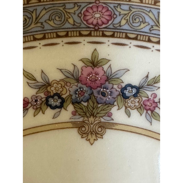 Blush 1980s Minton England "Persian Rose" 4 Dinner Plates and 4 Salad Plates and 4 Bread & Butter Plates - 12 pcs For Sale - Image 8 of 18