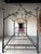 1990s Vintage Handcrafted Metal Forest Canopy Queen Bed Frame, Signed For Sale - Image 5 of 17