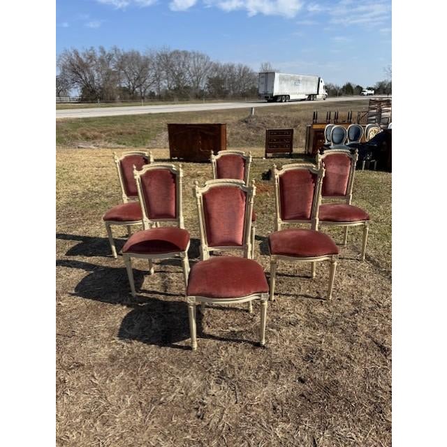 Fine 19th Century French Louis XVl Dining Chairs - Set of 6 For Sale - Image 11 of 17