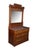 Exceptional antique Victorian dresser, circa 1880s. Showcasing stunning walnut burl veneers. The piece is crowned by a...