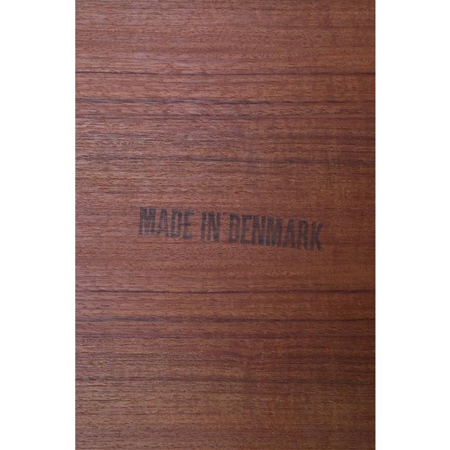 Danish Modern Minimalist Model #253 Nesting Tables in Teak, 1960s, Set of 3 For Sale - Image 9 of 10