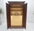 Heritage-Henredon Biedermeier Empire fusion Brown Mahogany Armoire Fitted 4 Drawers Storage Shelve For Sale - Image 4 of 15