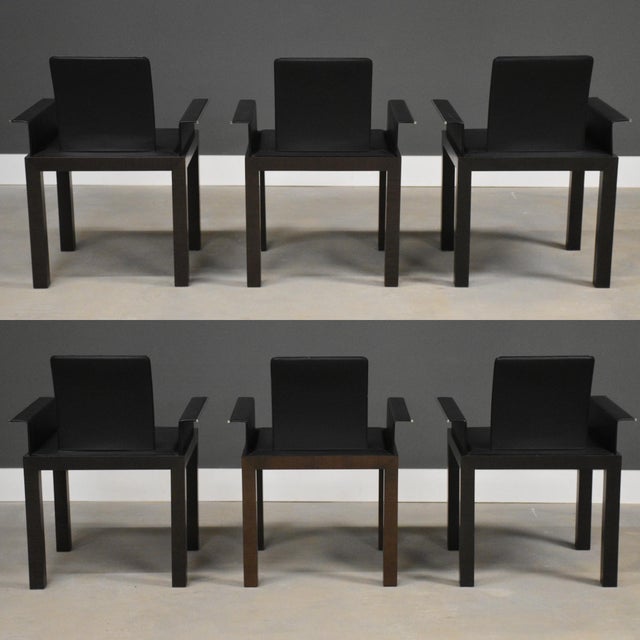 Modern Post Modern Haiku Dining Chairs by Tresserra - Set of 6 For Sale - Image 3 of 9