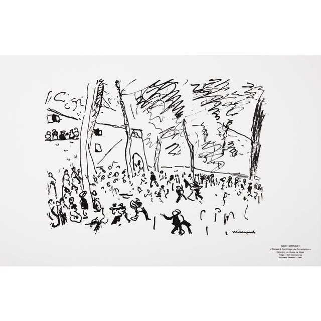 Albert Marquet, Danses à l'Ermitage, Lithograph For Sale - Image 6 of 6