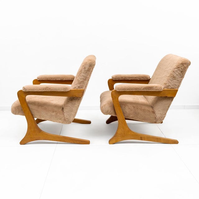 Mid-Century Modern Zeca Lounge Chairs by José Zanine Caldas, Brazil, 1960, Set of 2 For Sale - Image 3 of 8