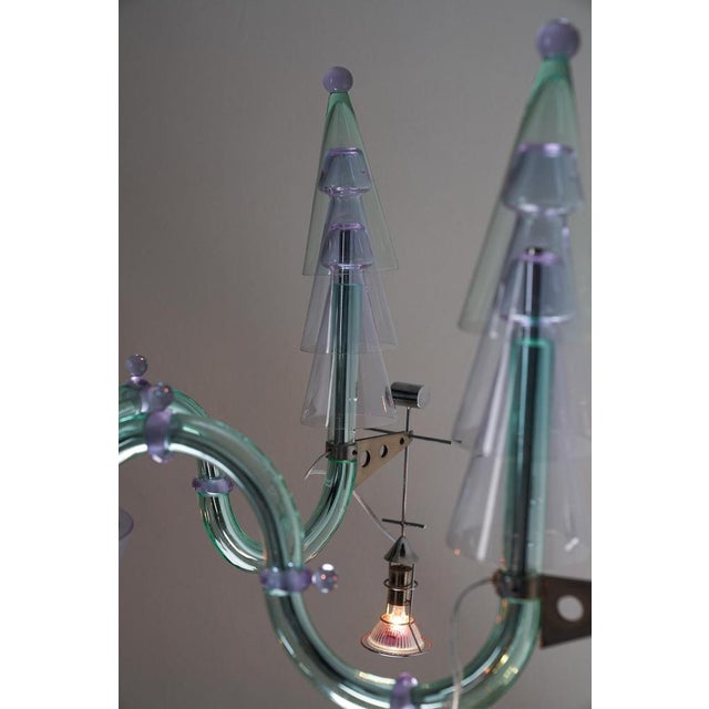 Murano Glass Chandelier by Gian Paolo Canova & Carlo Moretti, 1988 For Sale - Image 9 of 18